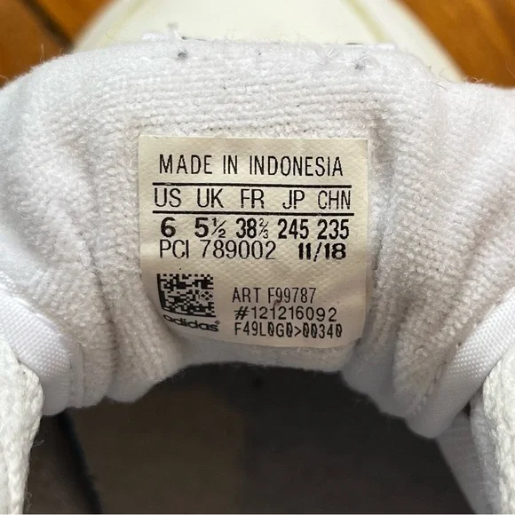 Adidas Continental 80 Striped White Sneaker - Picture 4 of 5